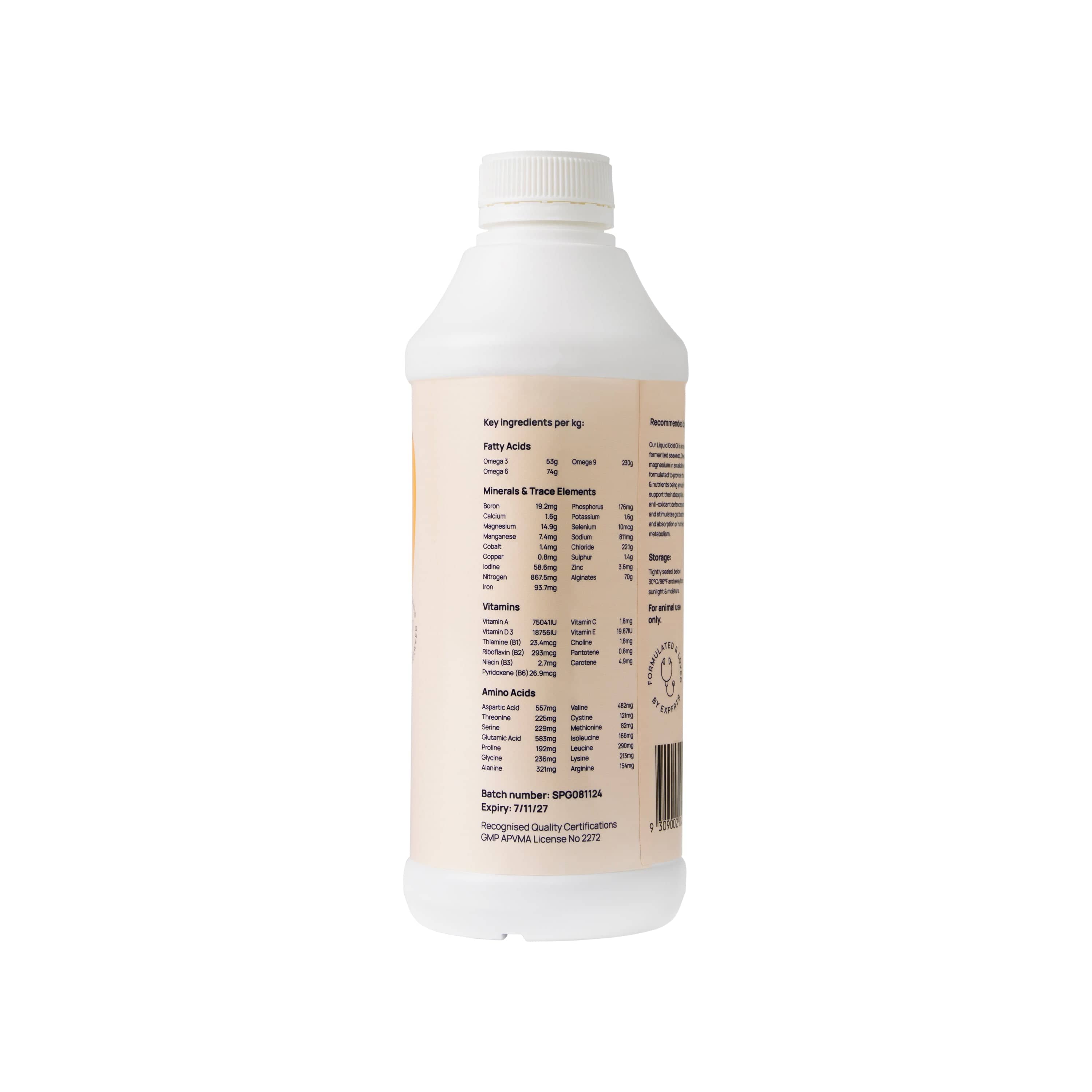 Glucanine Dog Liquid Gold Oil