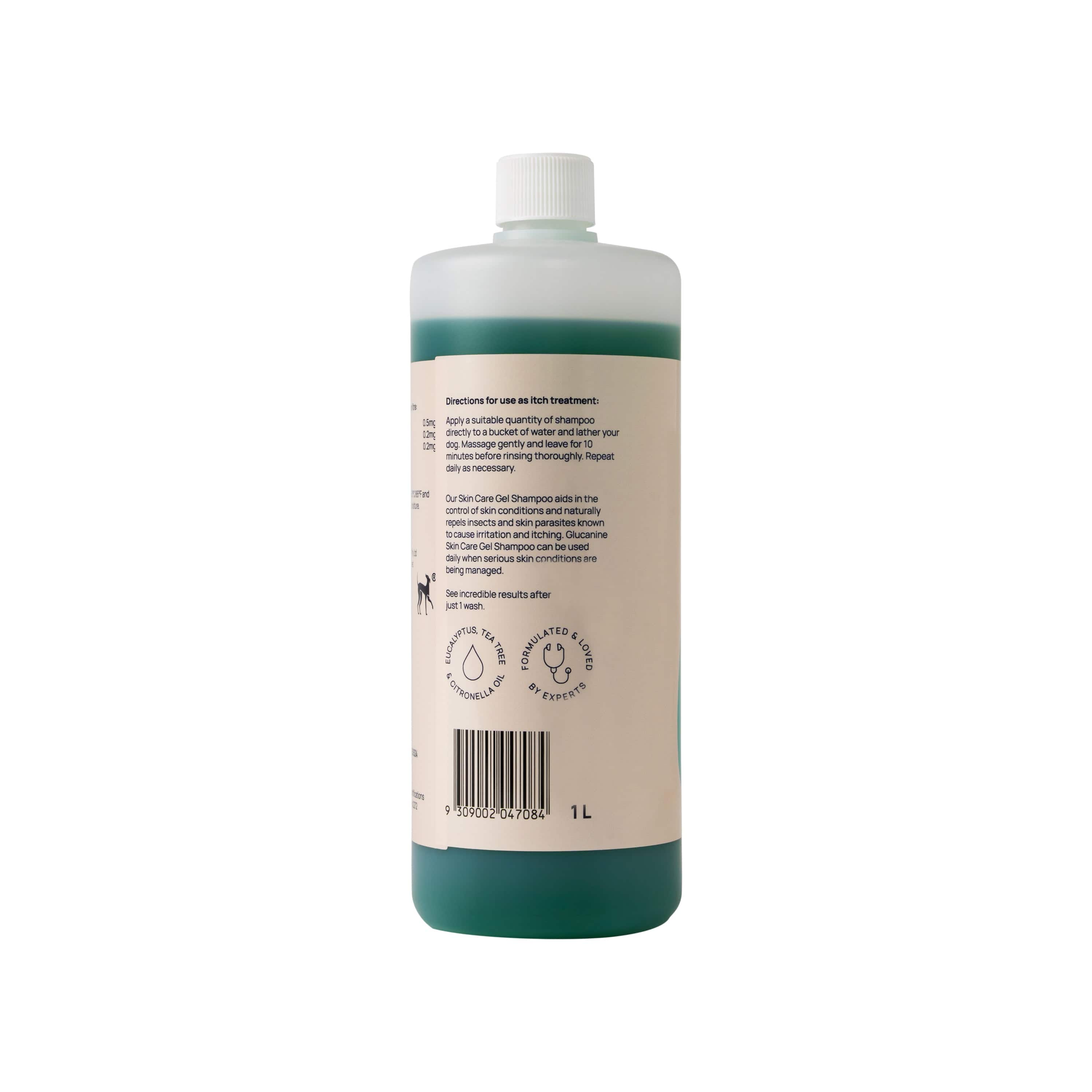 Glucanine Skin Care Gel Shampoo for Dogs