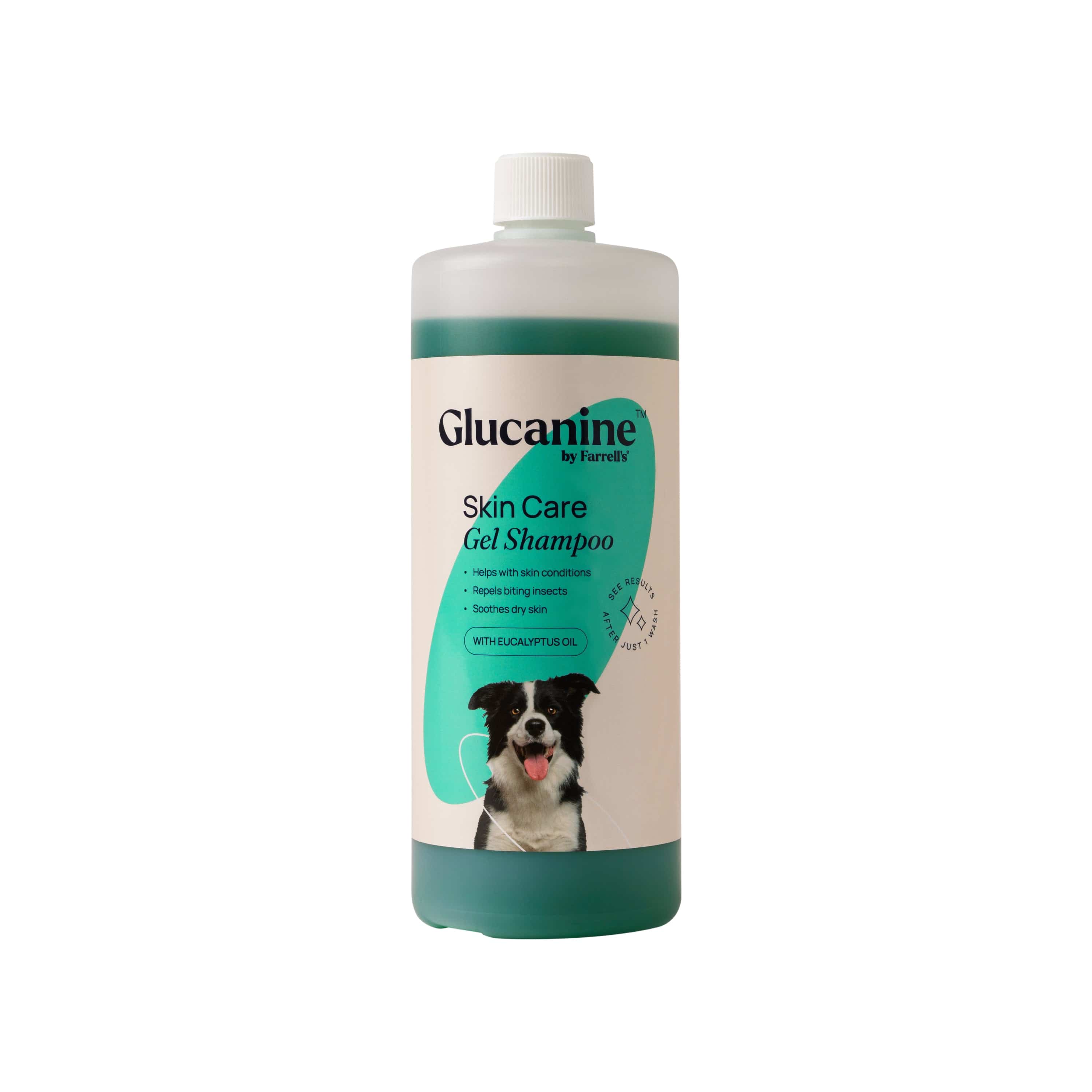 Glucanine Skin Care Gel Shampoo for Dogs
